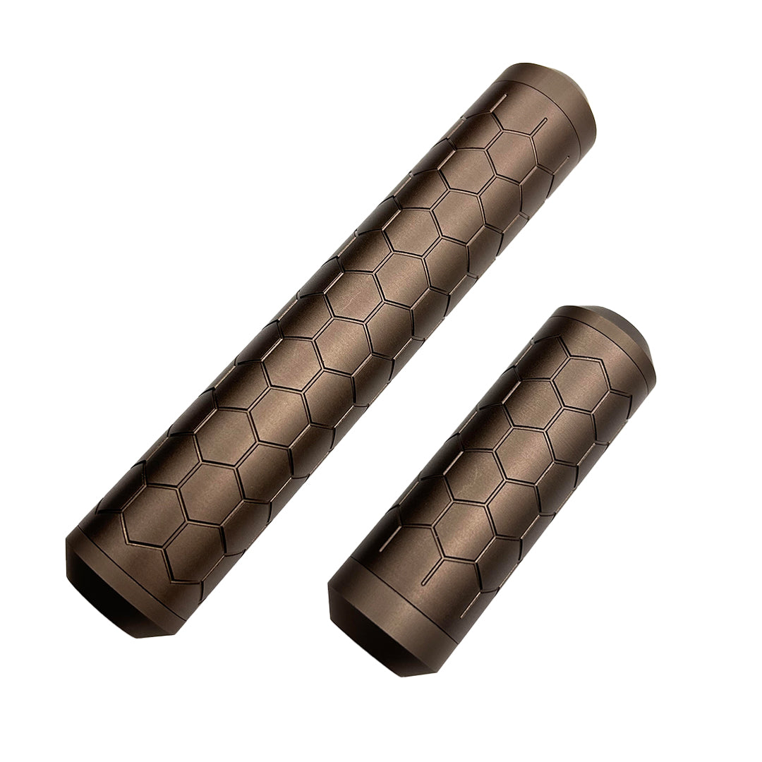 SniperMechanics HEXX Suppressor 14mm CCW  Dark Earth