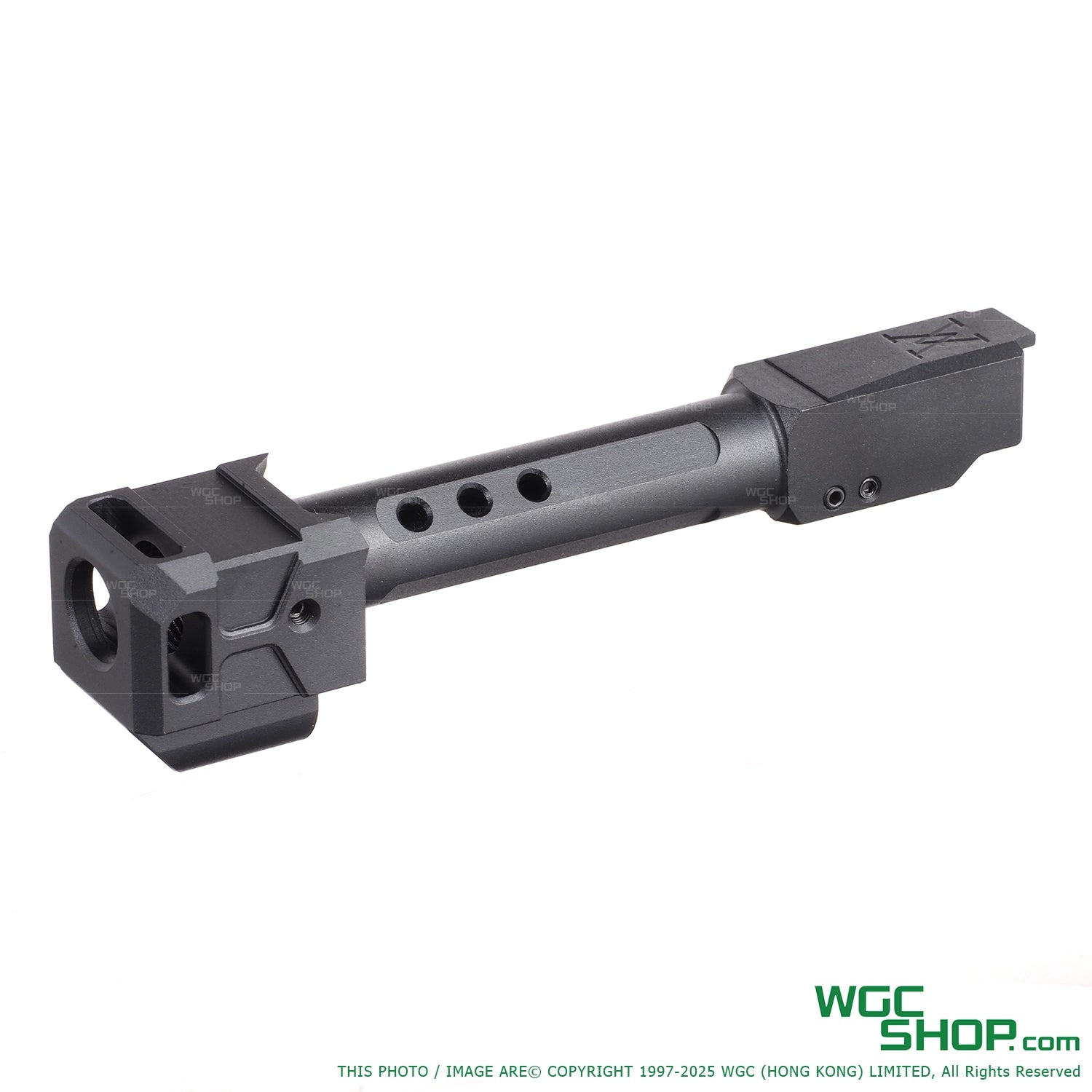 GUNDAY TP Style Aluminum Outer Barrel w/ HAED Style Compensator Type C for VFC G19 Gen5, G45, G19X,