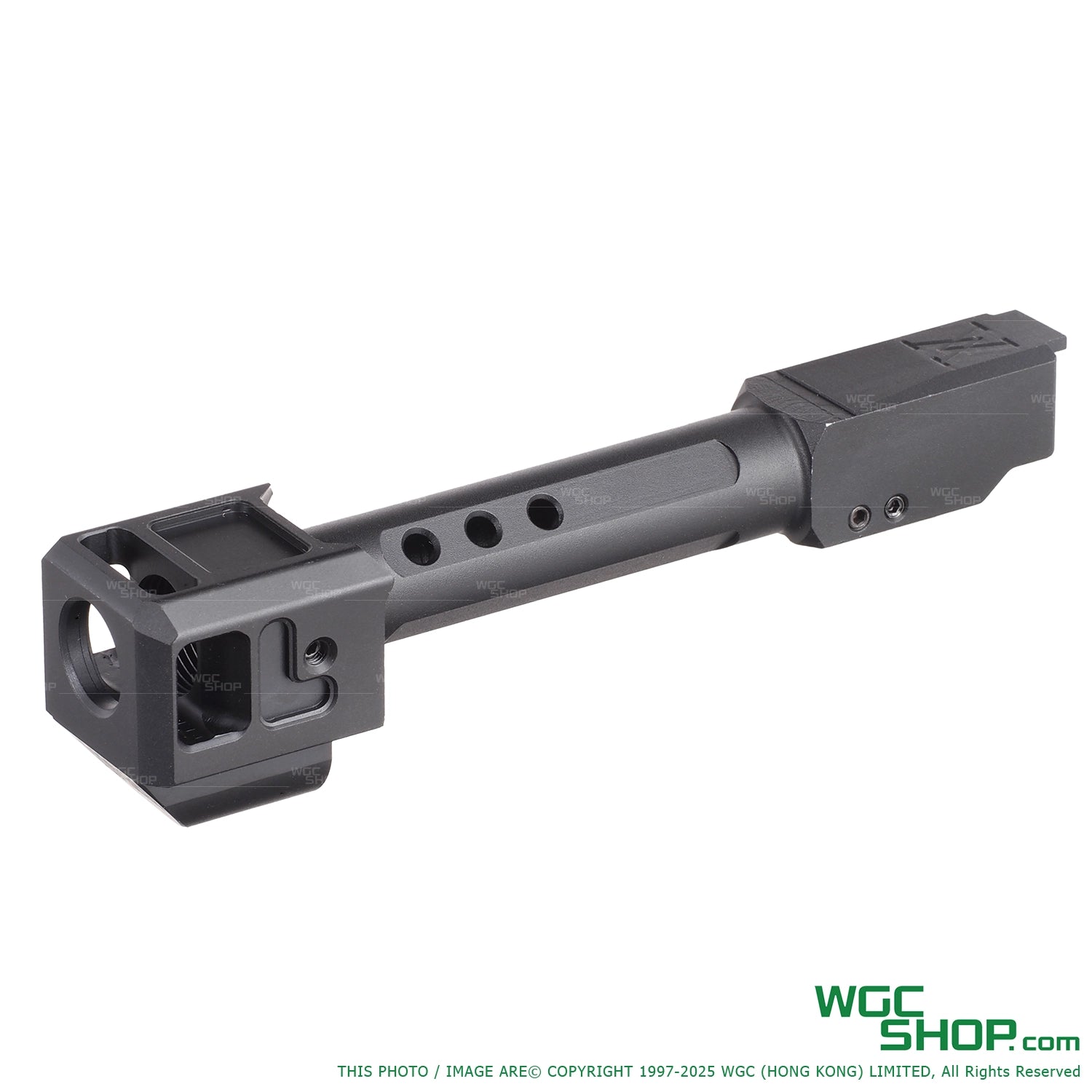 GUNDAY TP Style Aluminum Outer Barrel w/ HAED Style Compensator Type A for VFC G19 Gen5, G45, G19X,