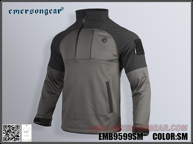 Emerson Blue Label Rhinoceros Breathable Top, Grey