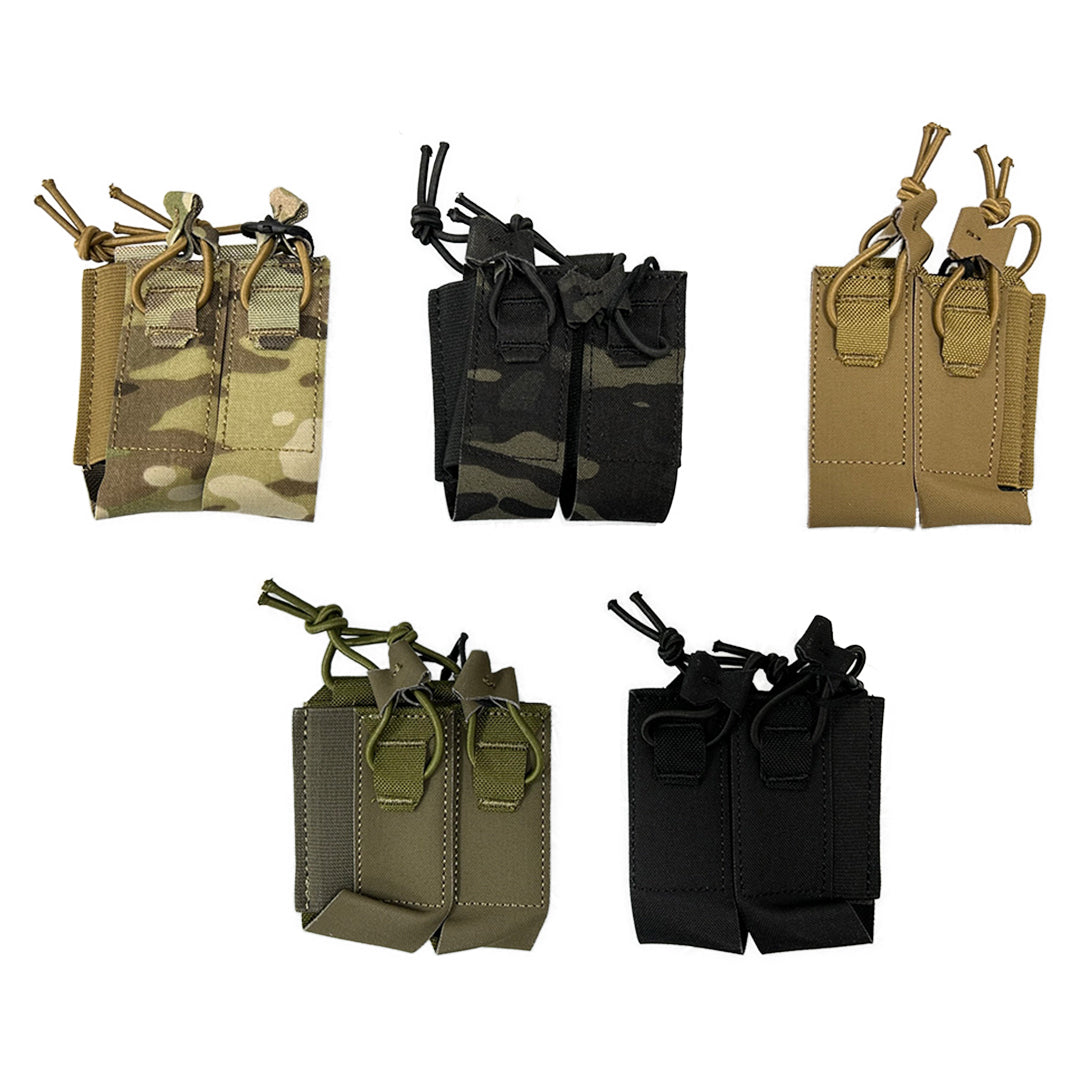 WBD DPMP Double Pistol Magazine Pouch (various Colours)
