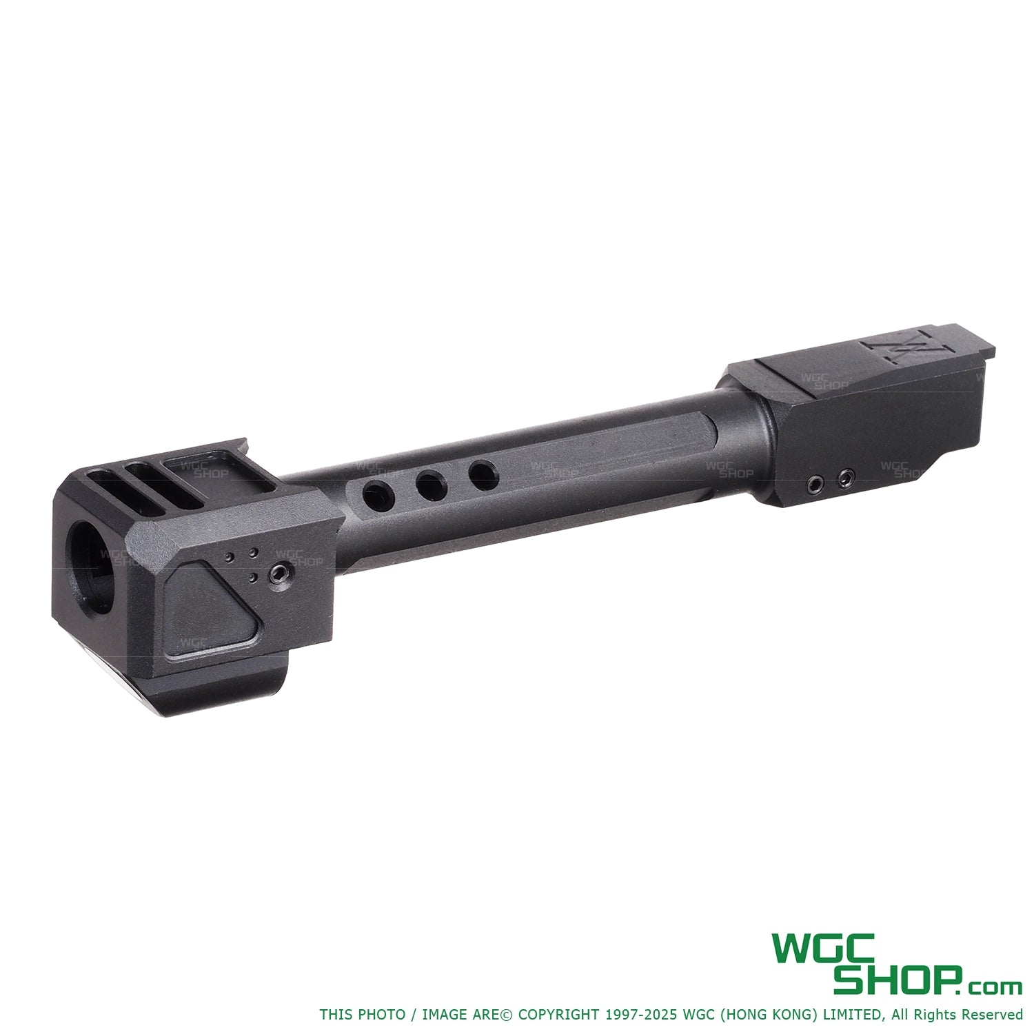 GUNDAY TP Style Aluminum Outer Barrel w/ HAED Style Compensator Type B for VFC G17 Gen5, SRC G17 Gen